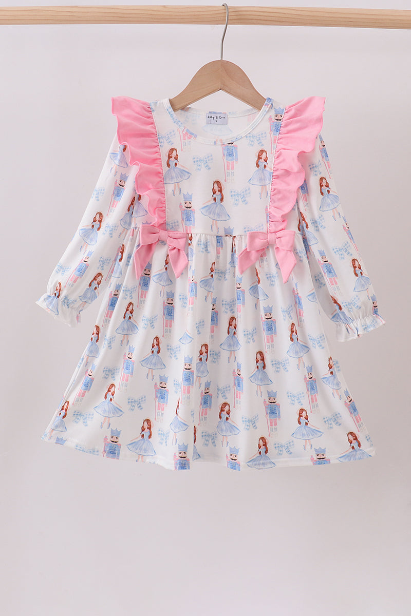 Blue and Pink Nutcracker Dress