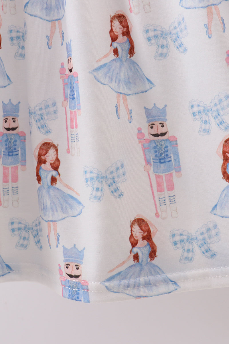 Blue and Pink Nutcracker Dress