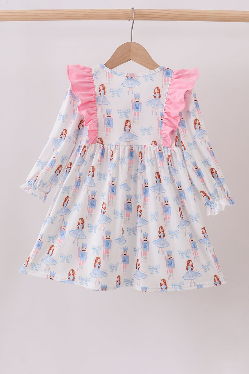 Blue and Pink Nutcracker Dress