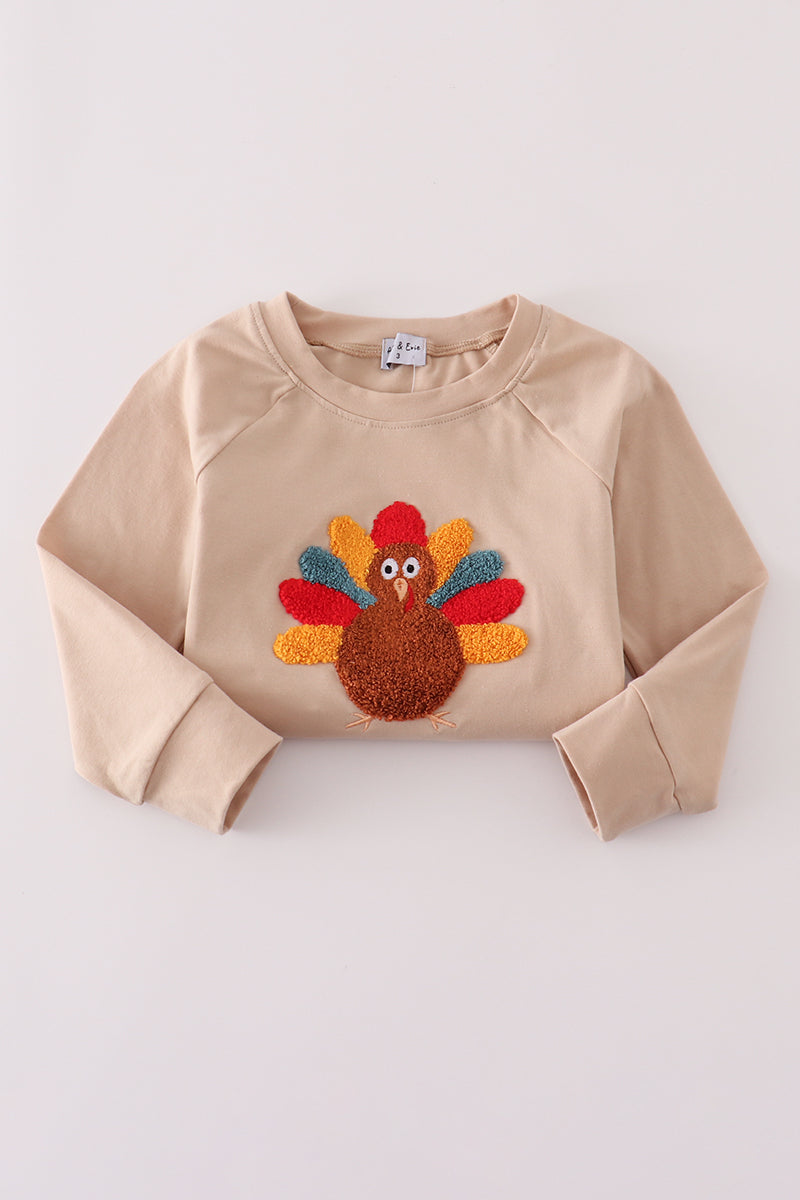 Long Sleeve Shirt with French Knot Turkey