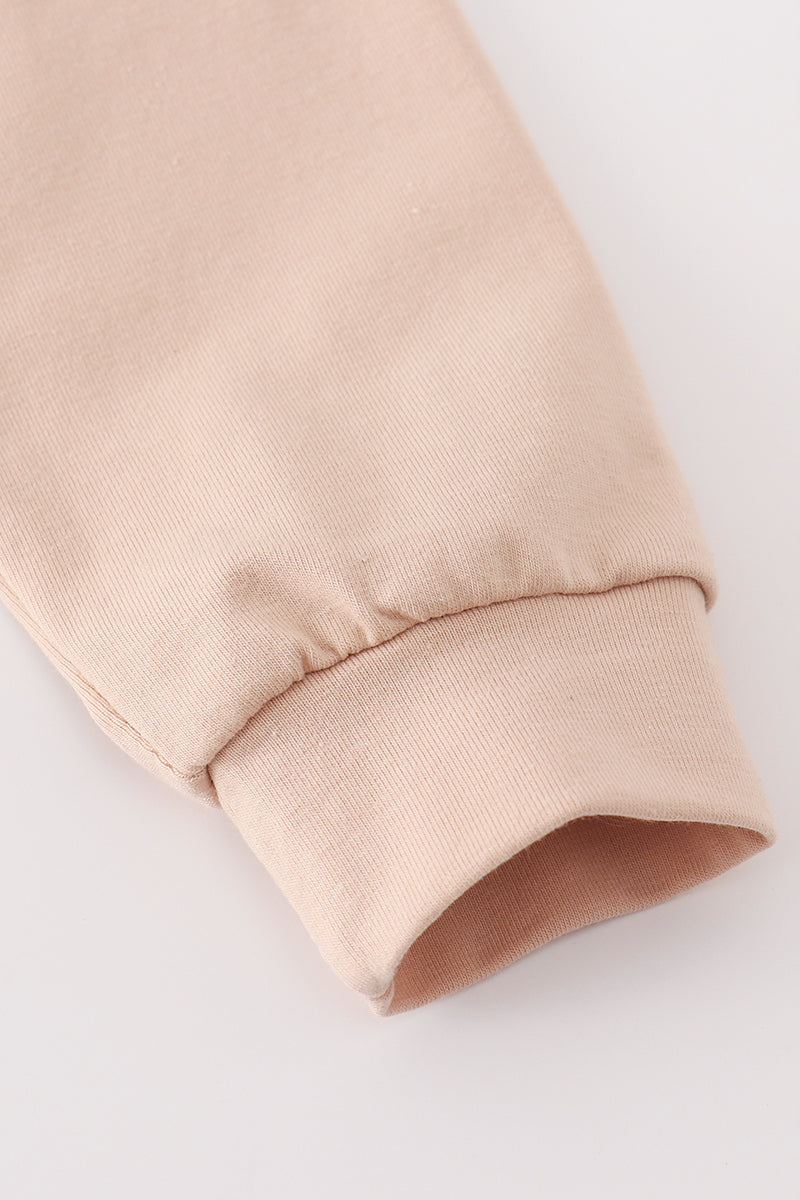 Long Sleeve Shirt with Ruffle and French Knot Turkey