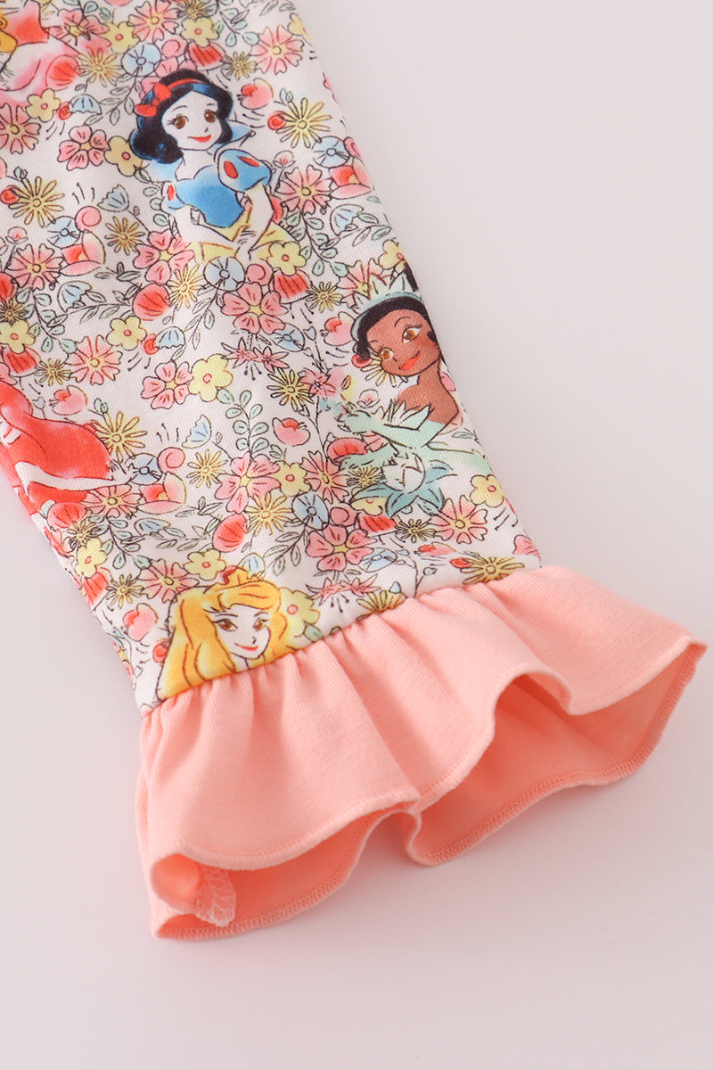 Princess Floral Pajamas Set