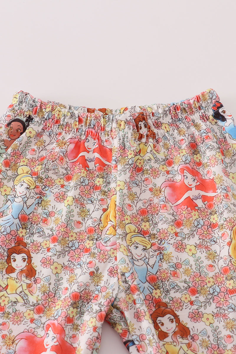 Princess Floral Pajamas Set