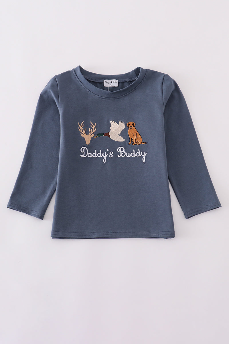 Navy Daddy's Hunting Buddy Shirt