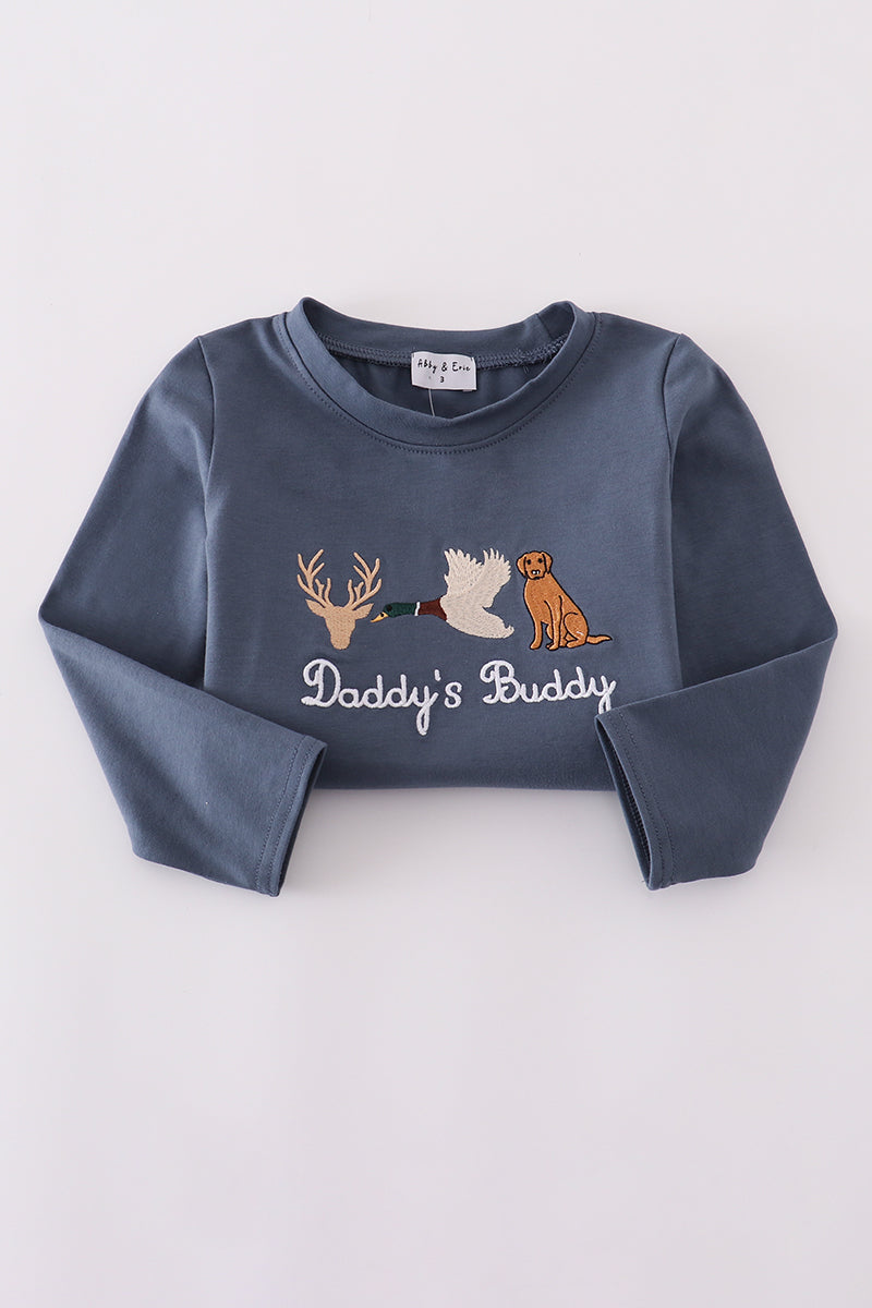 Navy Daddy's Hunting Buddy Shirt