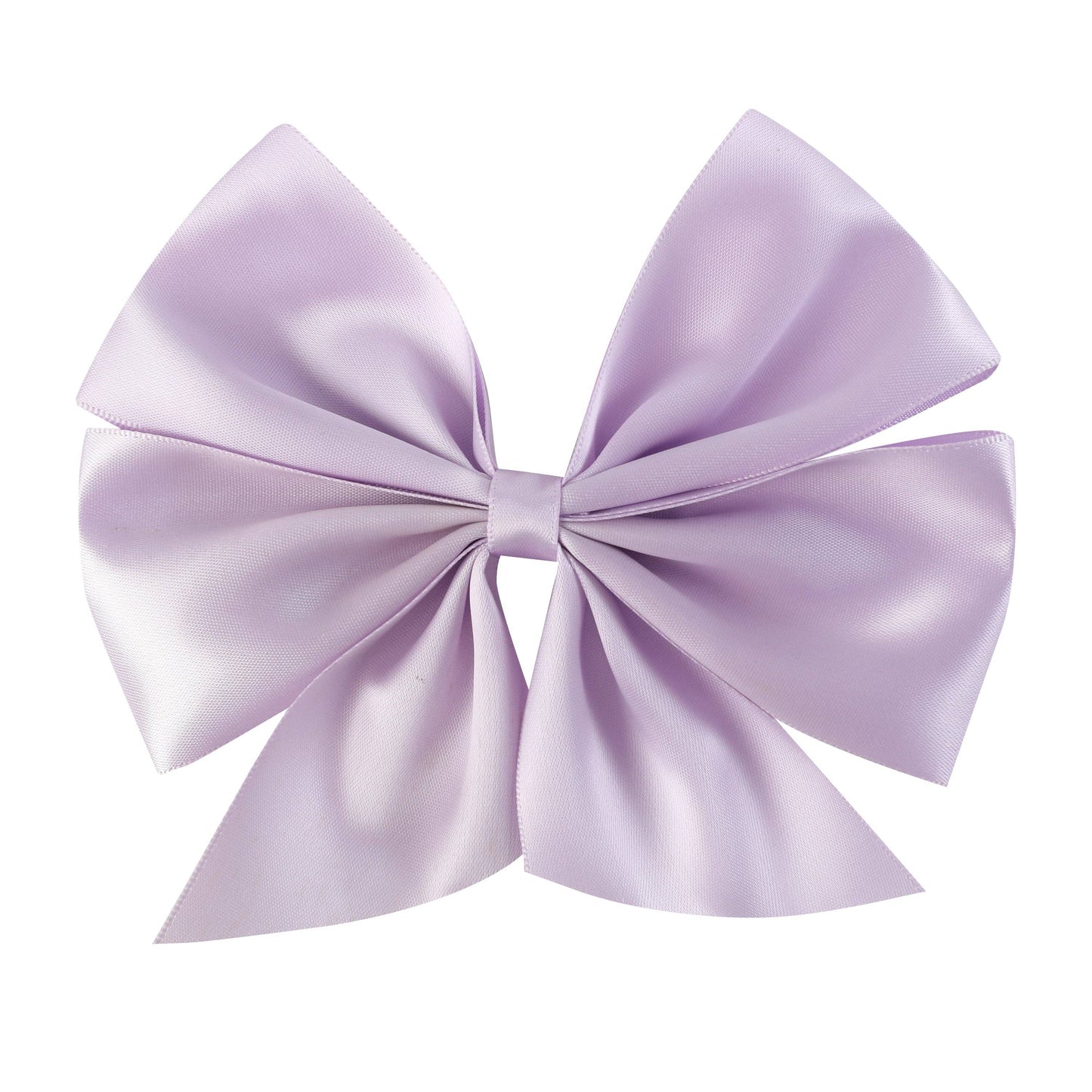 Purple Satin Bow Front