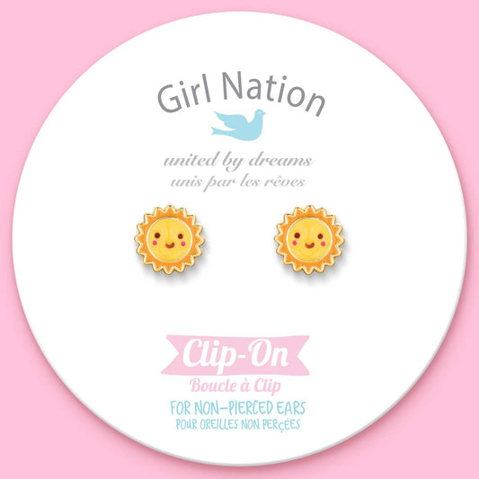 Sunny Clip On Earrings