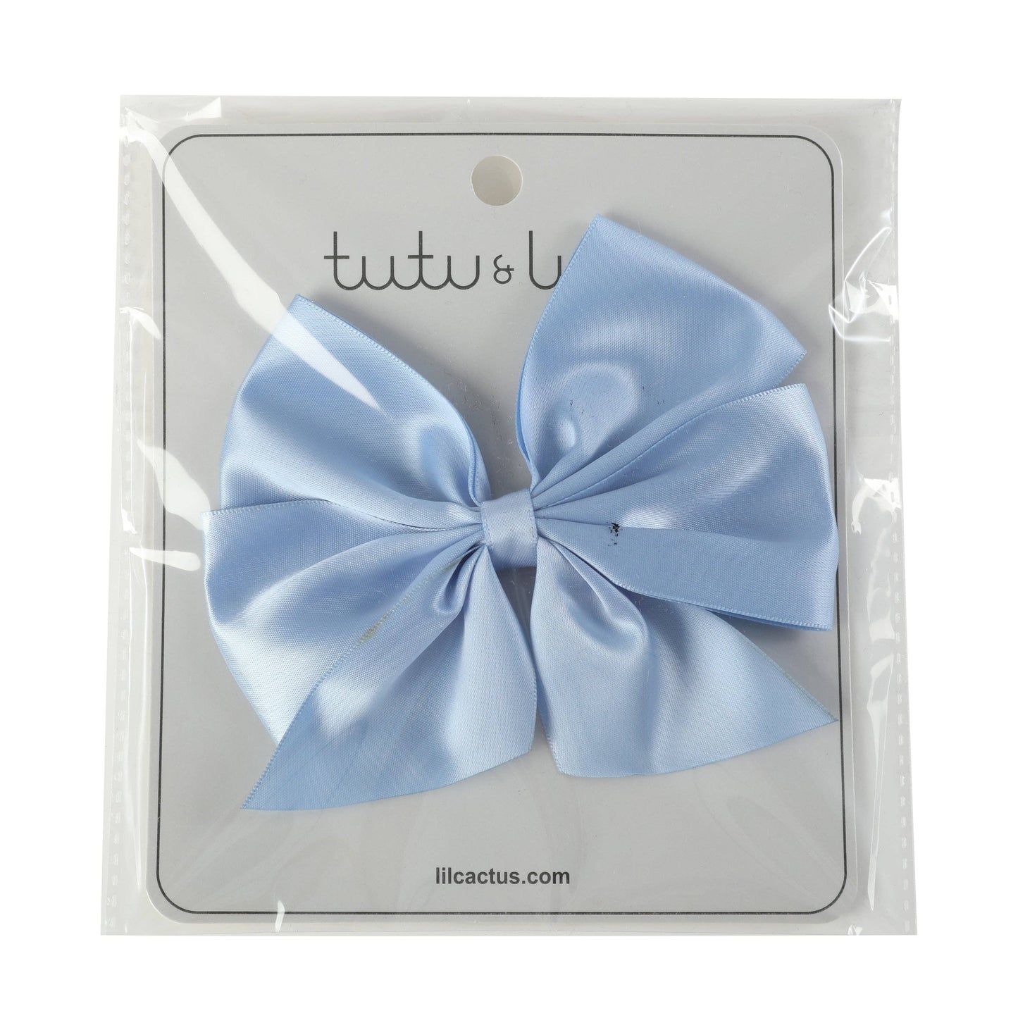 Blue Satin Bow in Package