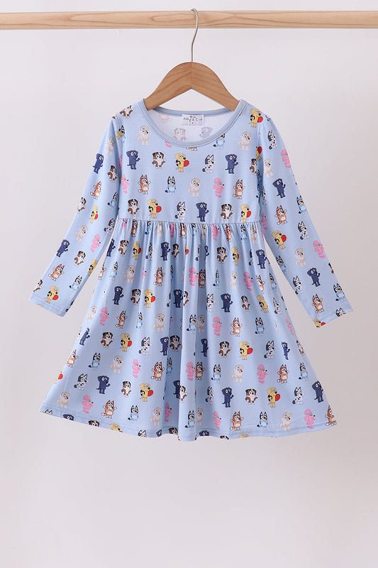 Bluey Characters Bamboo Dress