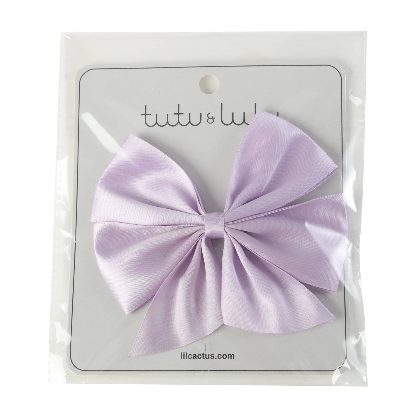 Purple Satin Bow in Package