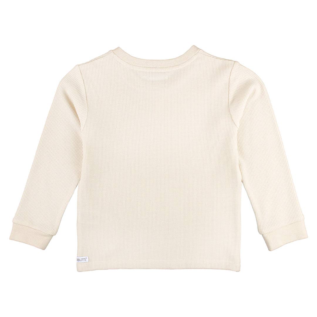 RB Tan Waffle Knit Back