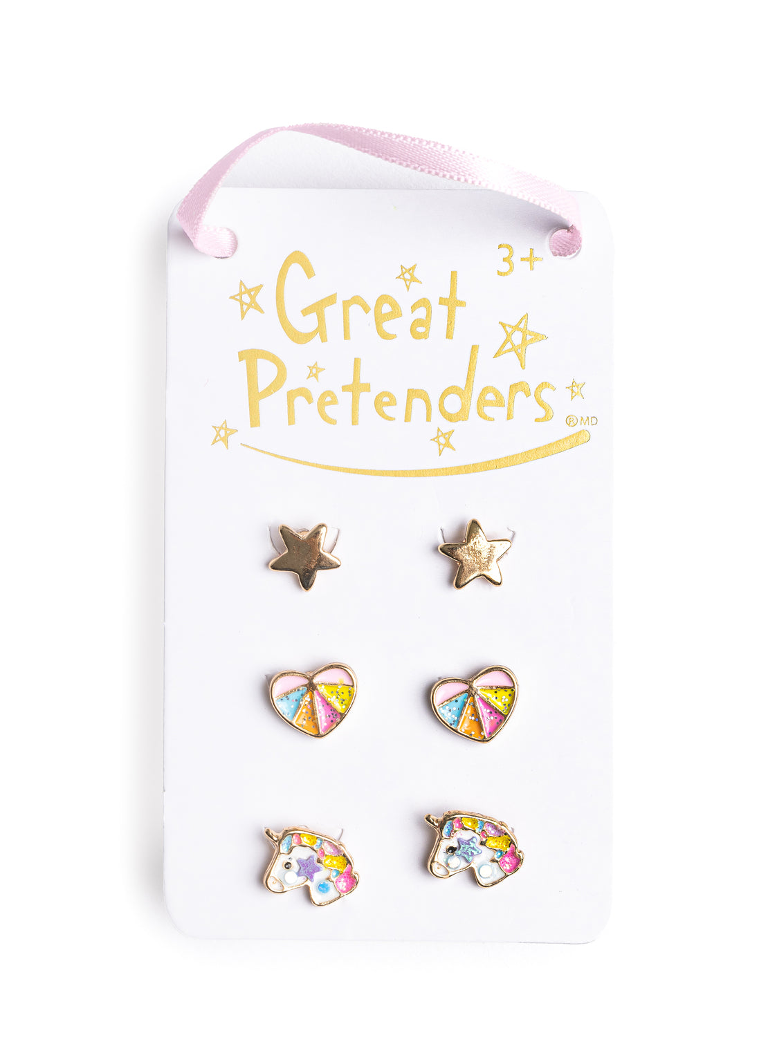 Cheerful Unicorn Post Earrings