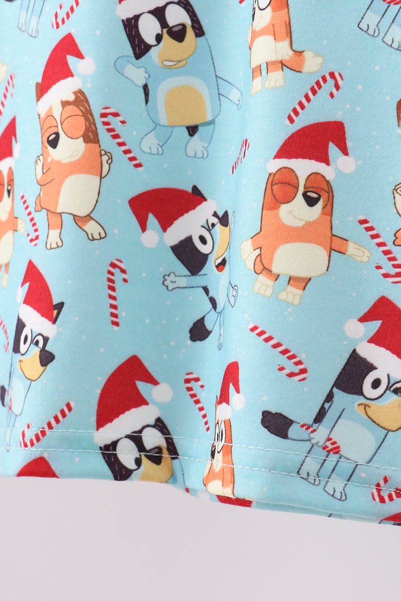 Bluey Christmas Pajama Set