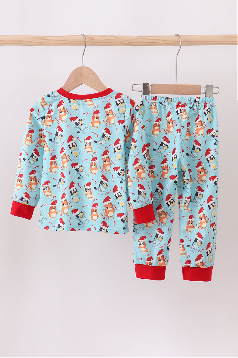 Bluey Christmas Pajama Set