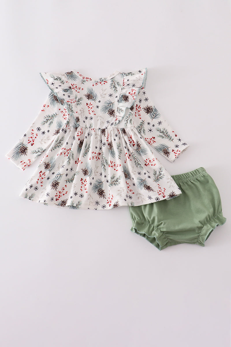 Winter Pinecone Bloomer Set