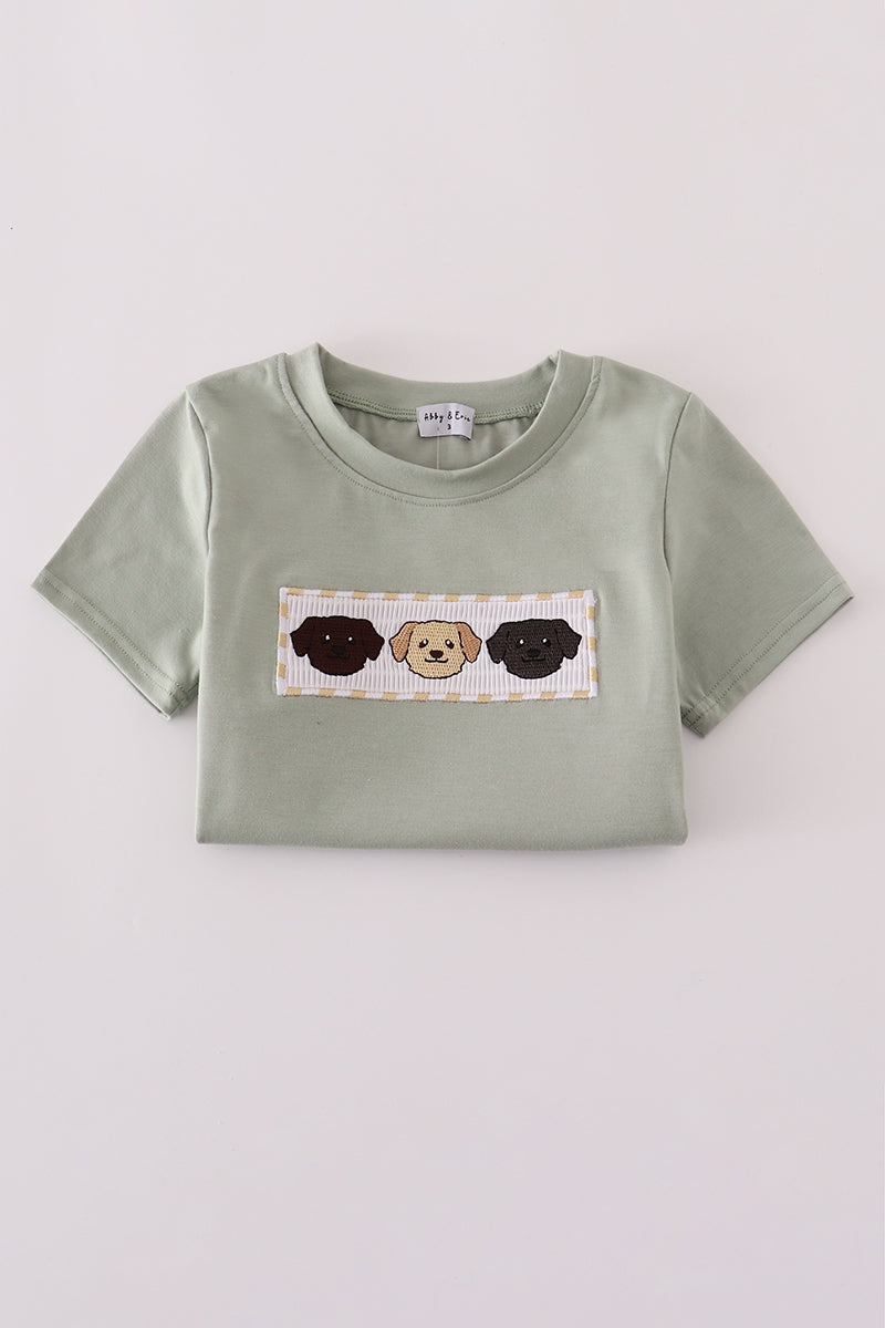 Smocked Lab Pants Set