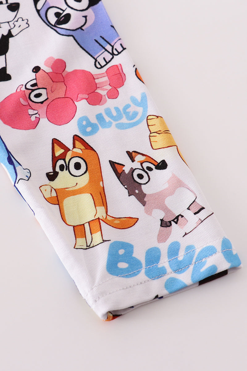 Bluey Characters Bamboo Dress