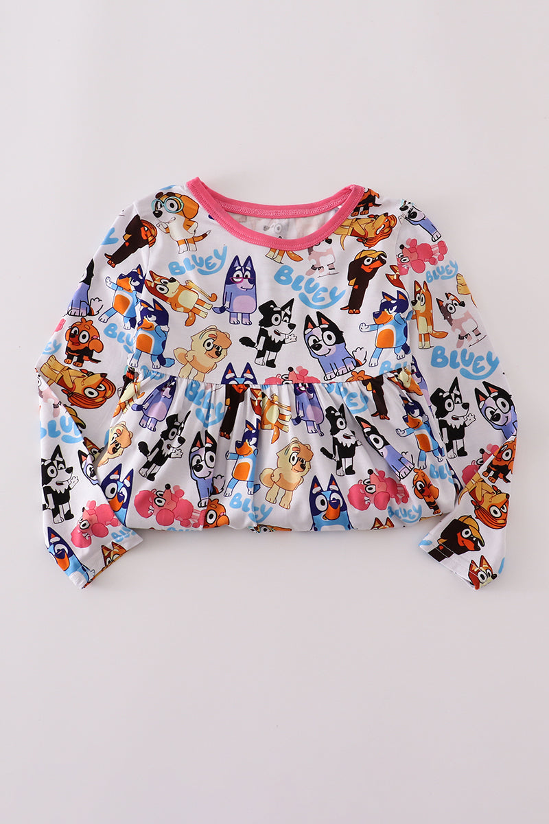 Bluey Characters Bamboo Dress