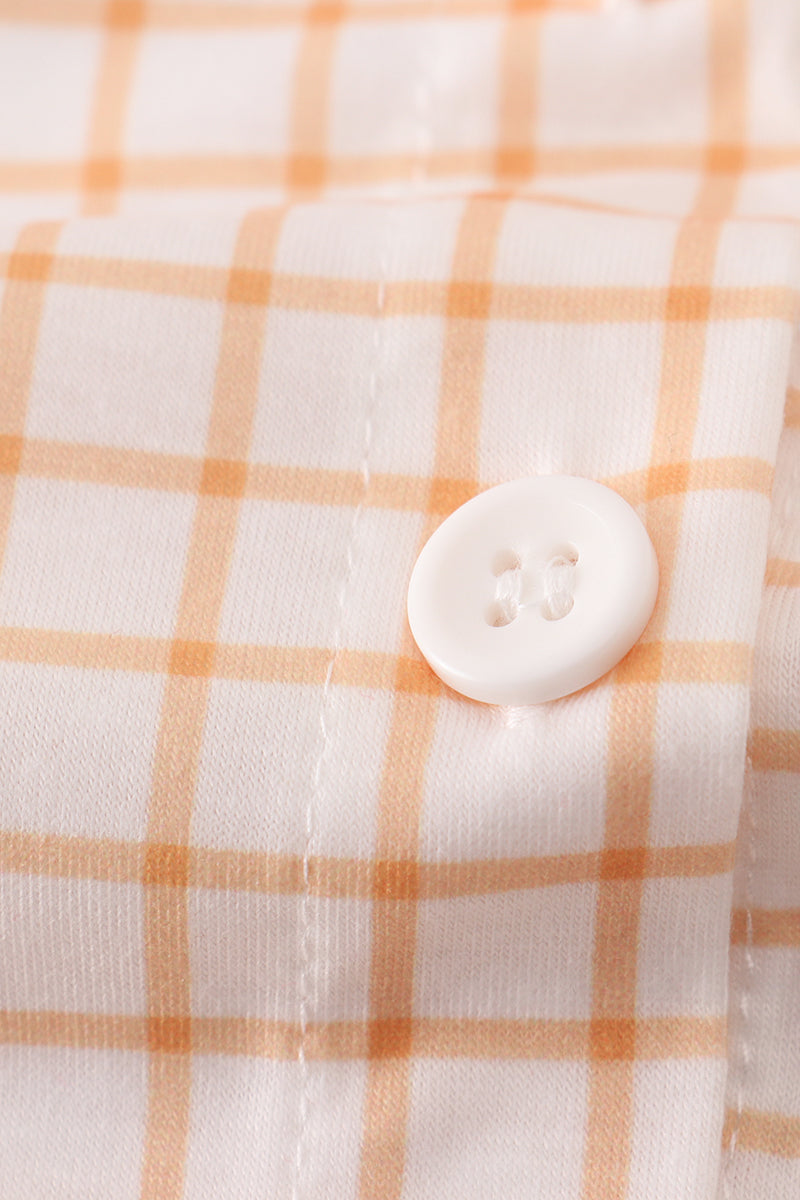 Sweet as Pie French Knot Button Down Shirt