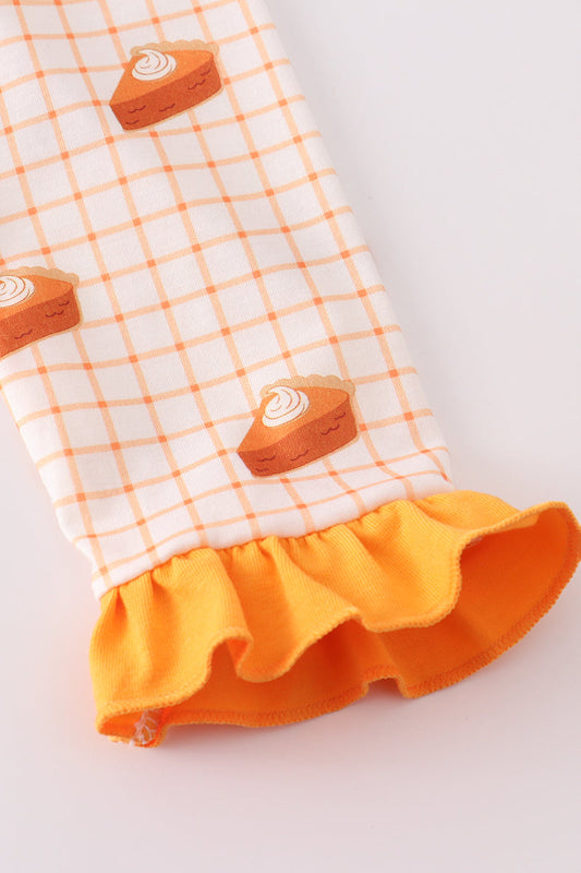 Sweet as Pie Ruffle Pajama Set