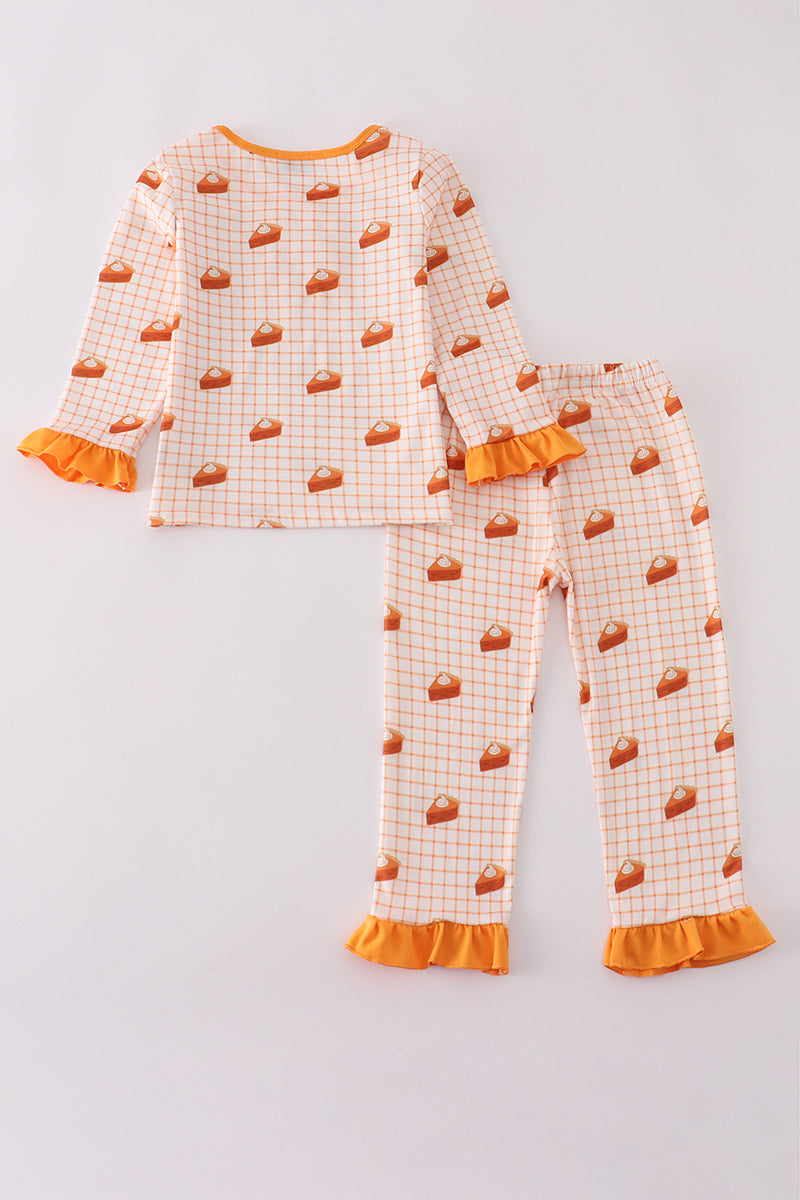 Sweet as Pie Ruffle Pajama Set