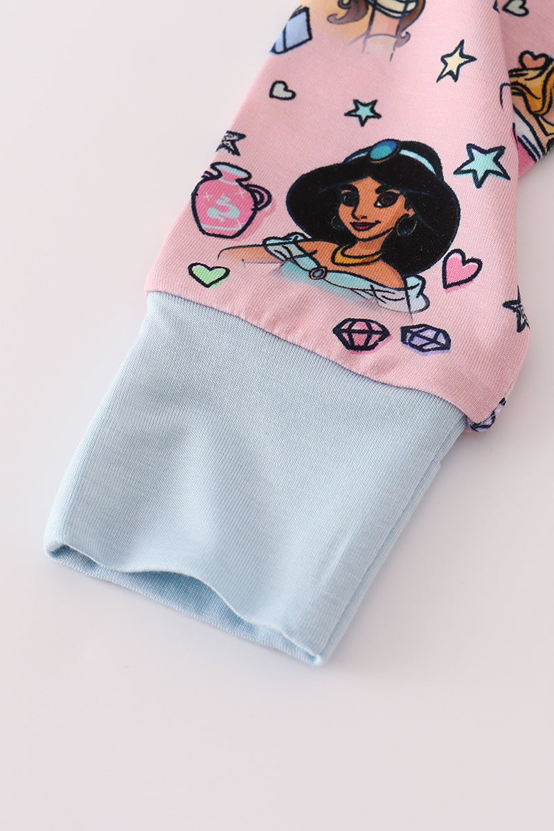 Pink Princess Bamboo Sleeper
