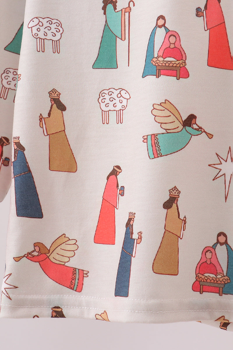 Nativity Pajamas Set
