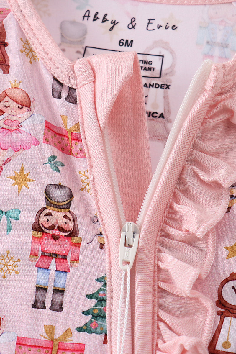 Pink Nutcracker Bamboo Pajamas