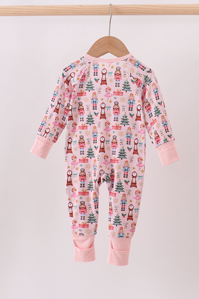 Pink Nutcracker Bamboo Pajamas