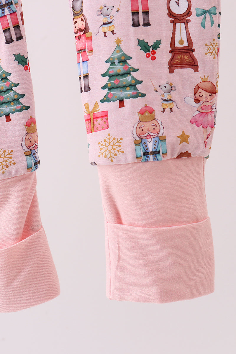 Pink Nutcracker Bamboo Pajamas