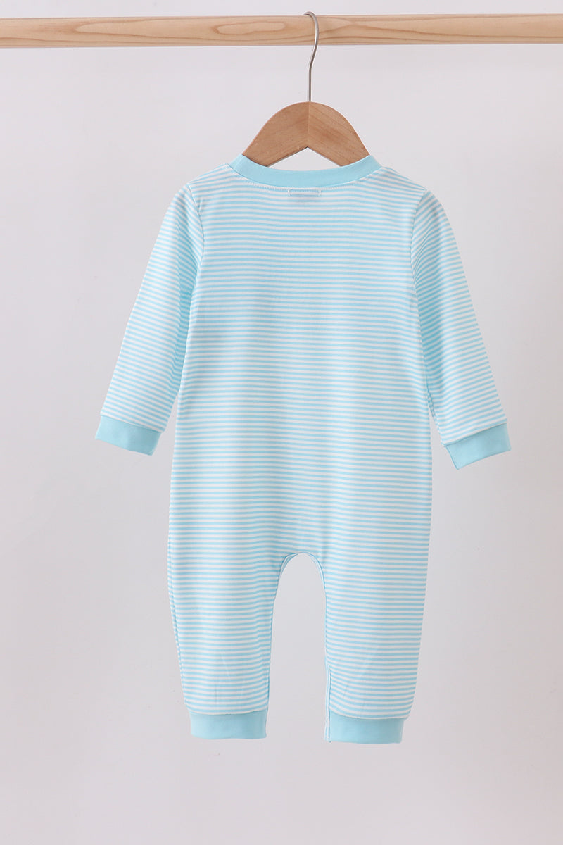Smocked Christmas Tree Romper