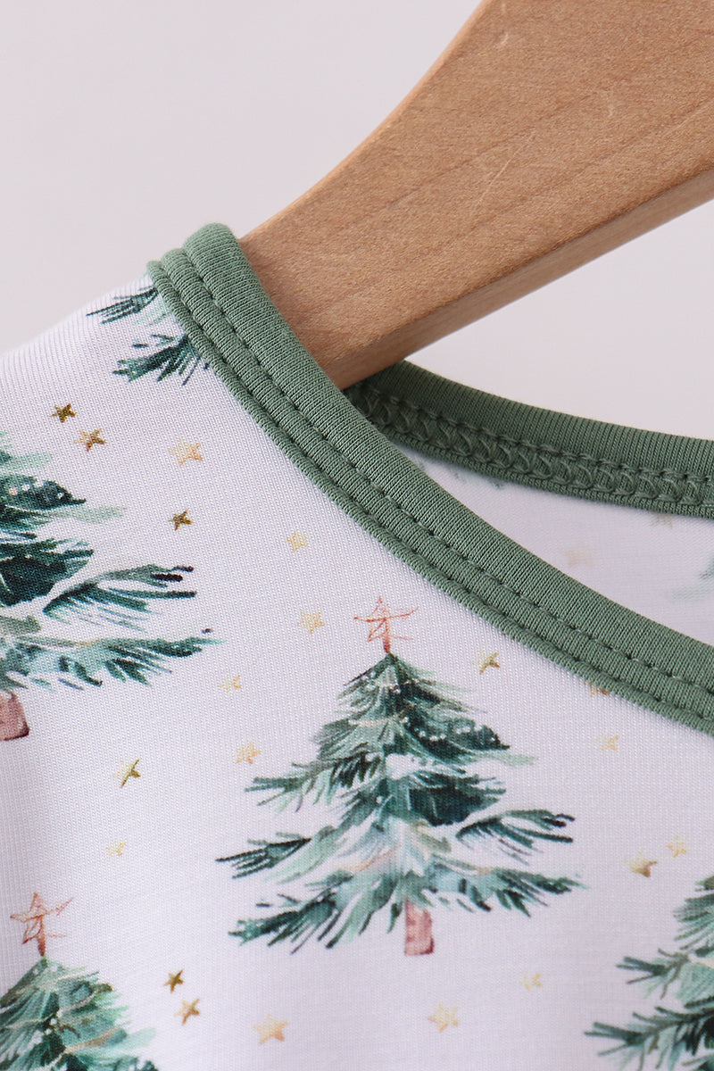 Christmas Tree Bamboo Pajama Set