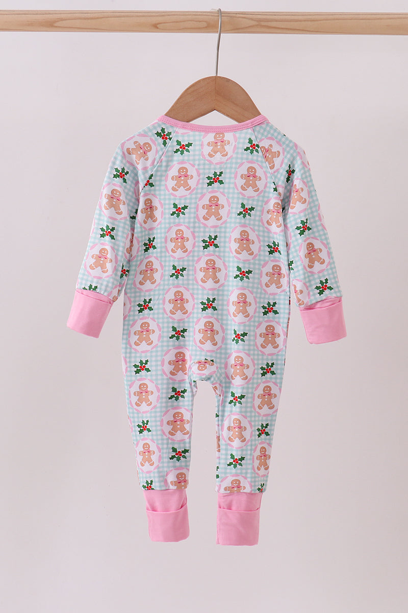 Pink Gingerbread Pajamas