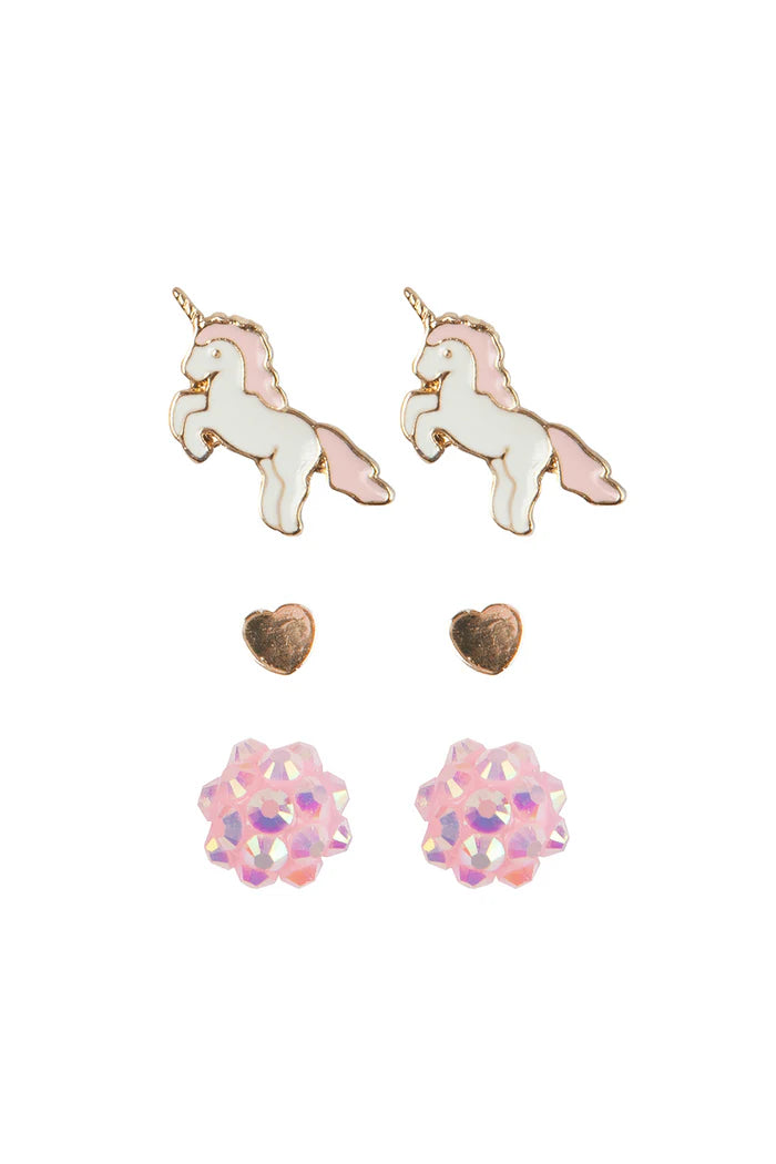 Unicorn Post Earring Set