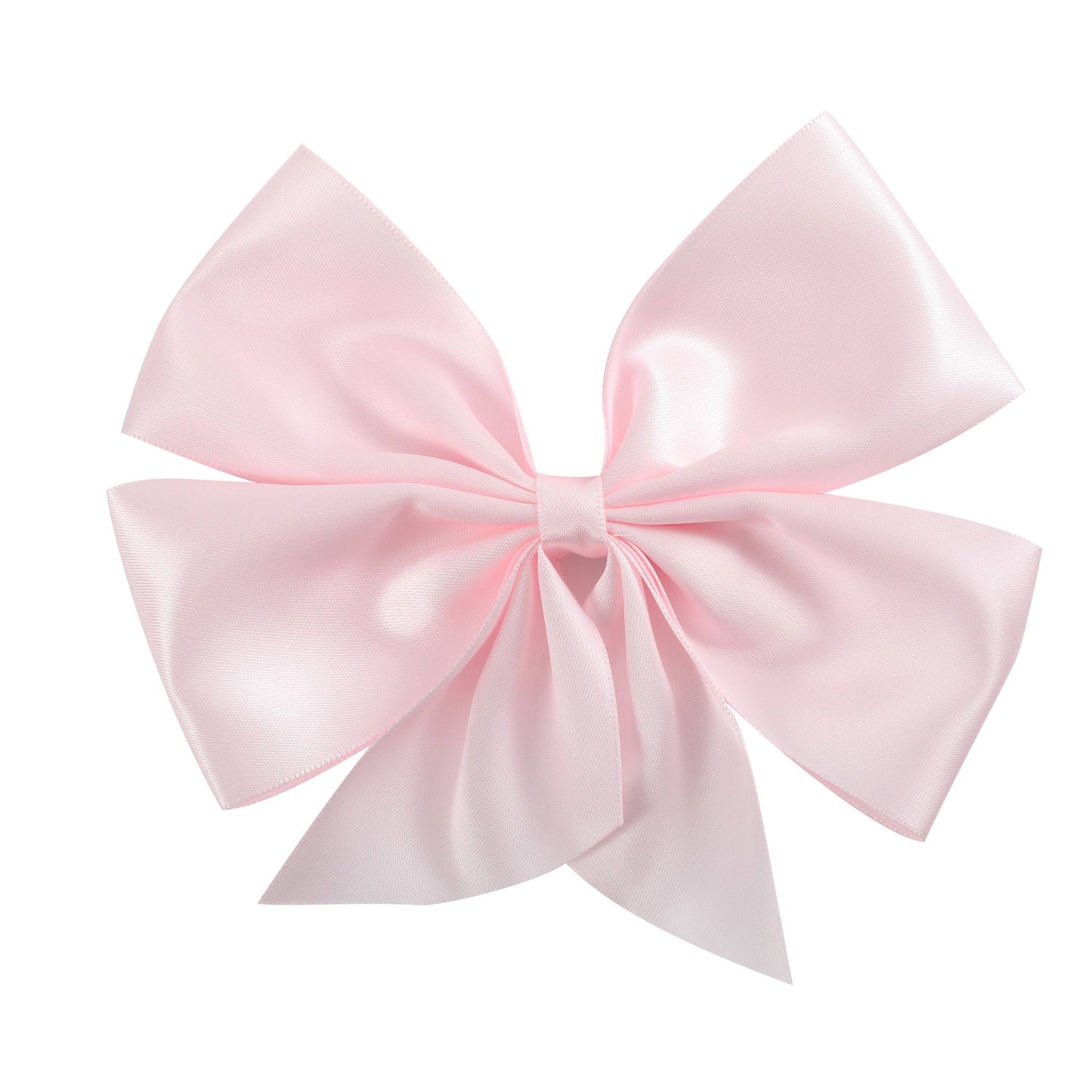 Pink Satin Bow Front