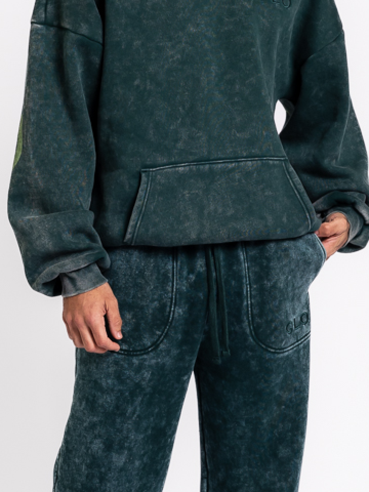 GLO Kingdom Essential Hoodie - Snow Wash - Eden