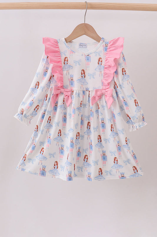 Blue and Pink Nutcracker Dress