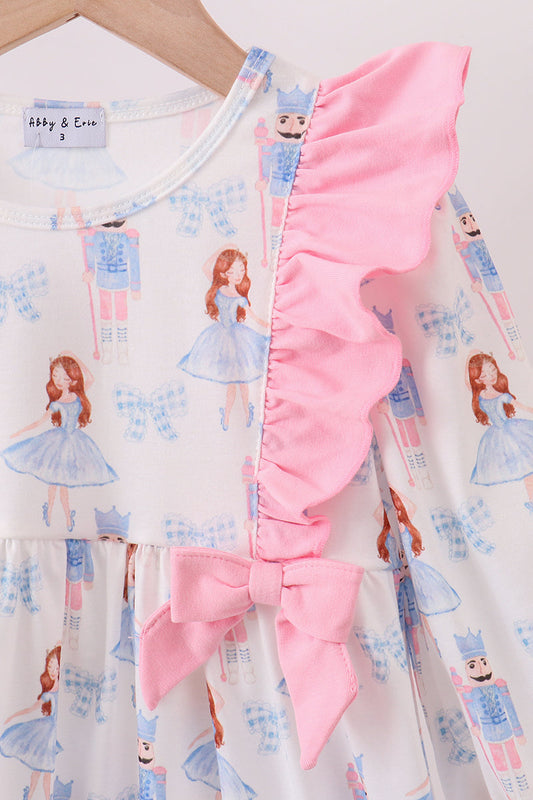 Blue and Pink Nutcracker Dress