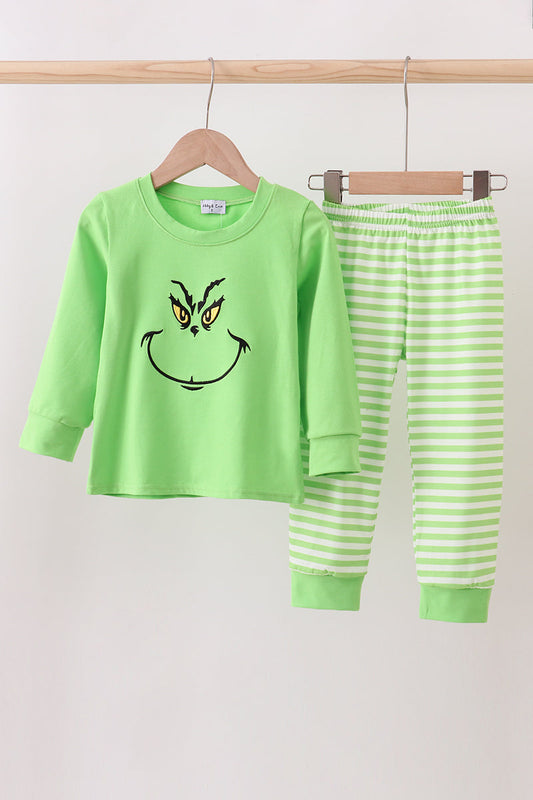 Grinch Pajamas Set