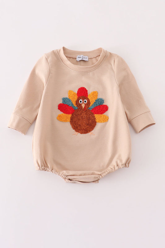 Long Sleeve Bubble with French Knot Turkey