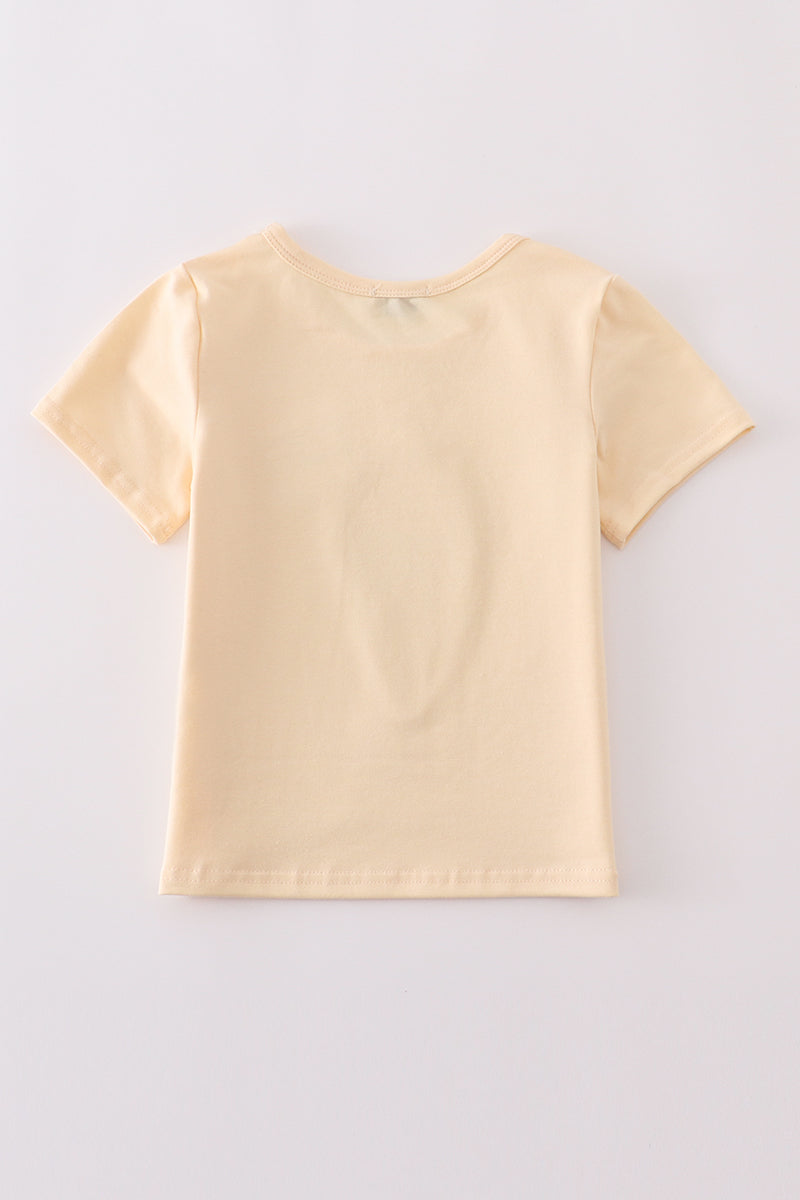 Ice cream flag sequin mom & me top