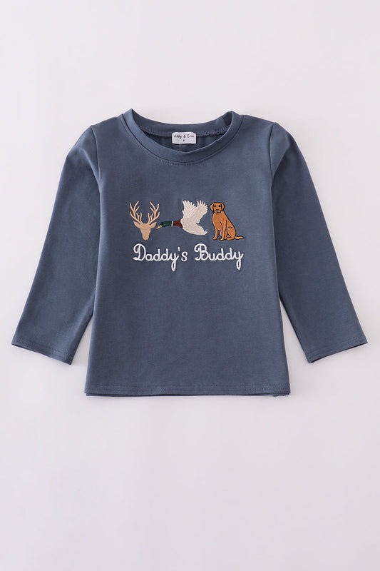 Navy Daddy's Hunting Buddy Shirt