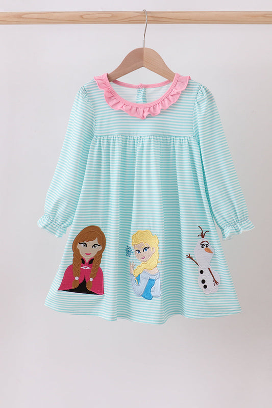 Embroidered Frozen Dress