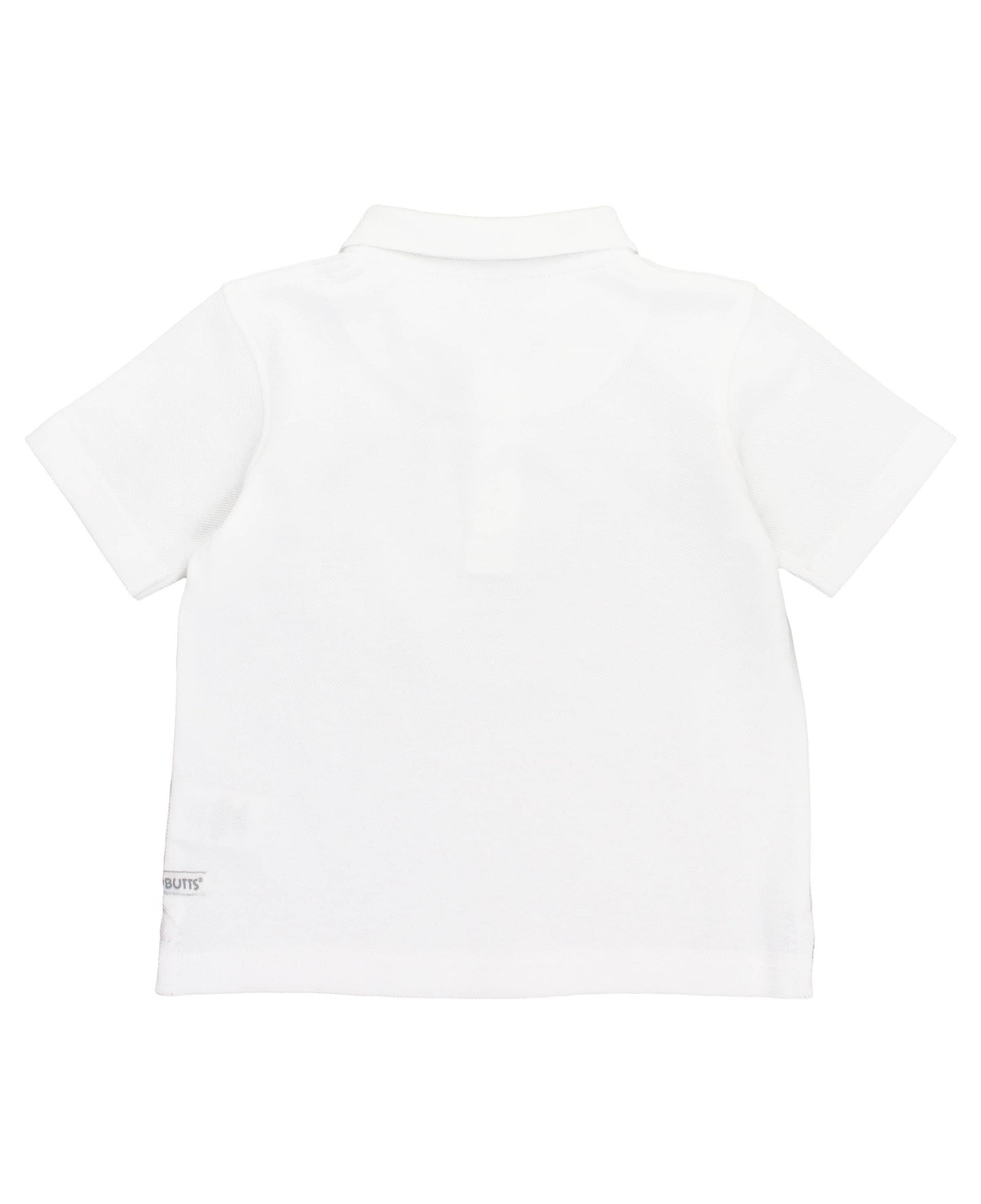 RB Boy White Pique Polo 2