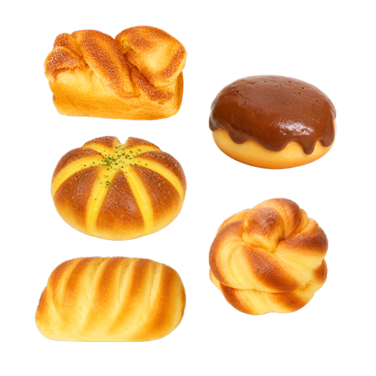 quishy Bread, Squishy, Bread, Squishy Bakery, Bakery, Sweet Bread, Glazed Donut, Knotted Bread, star bread