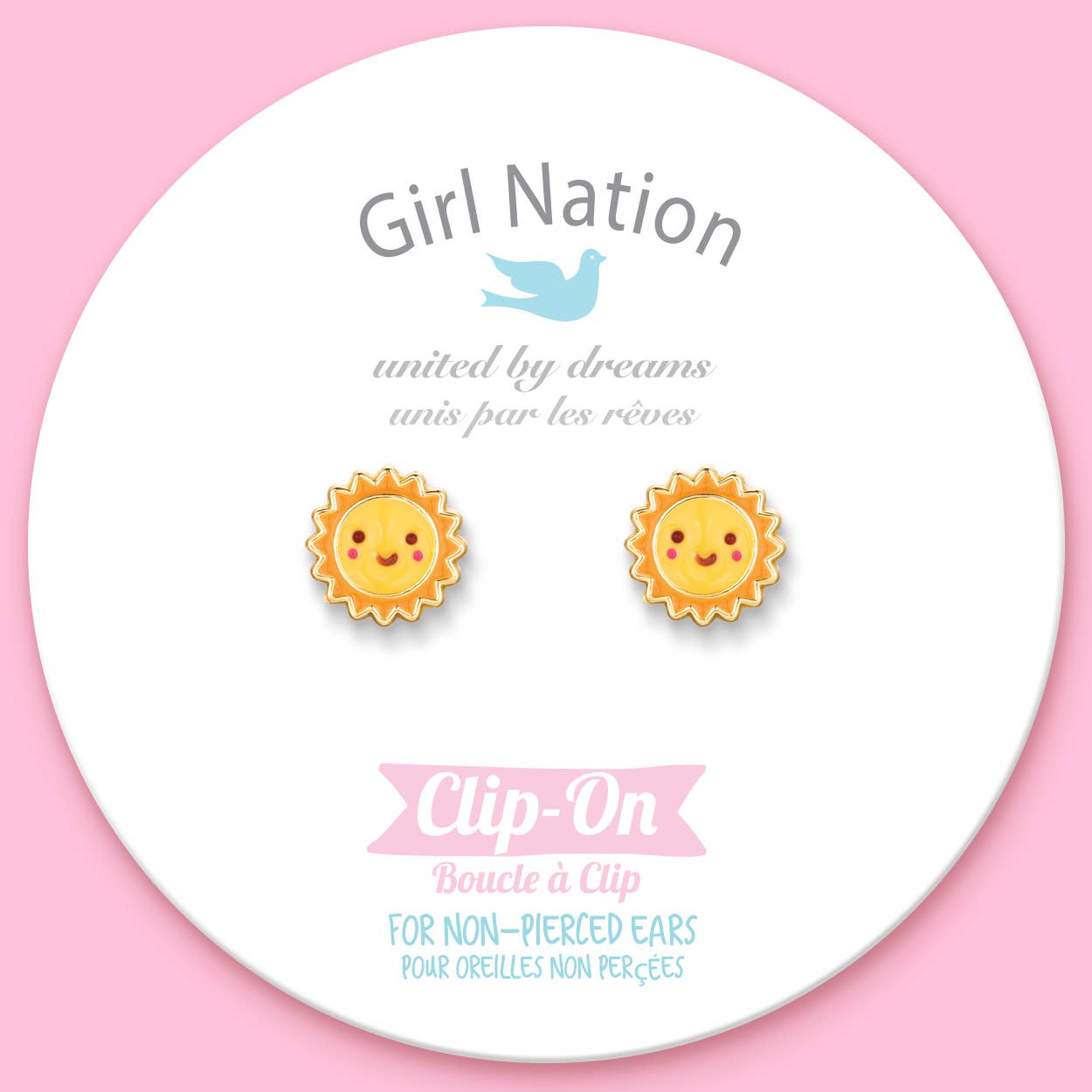 CLIP ON Cutie Earrings - Sunny Day