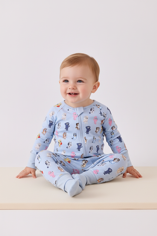 Bluey Characters Bamboo Sleeper