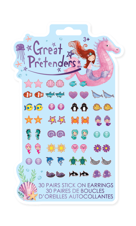 Mermaid Sticker Earrings