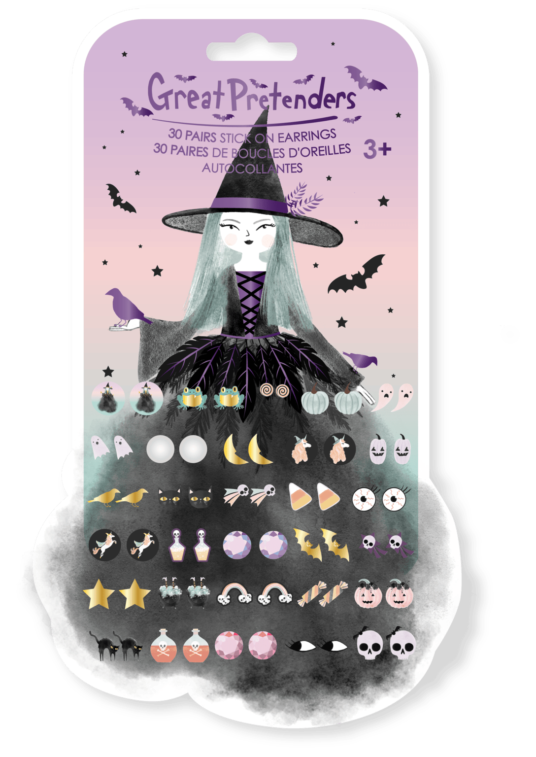 Halloween Stick-on Earrings