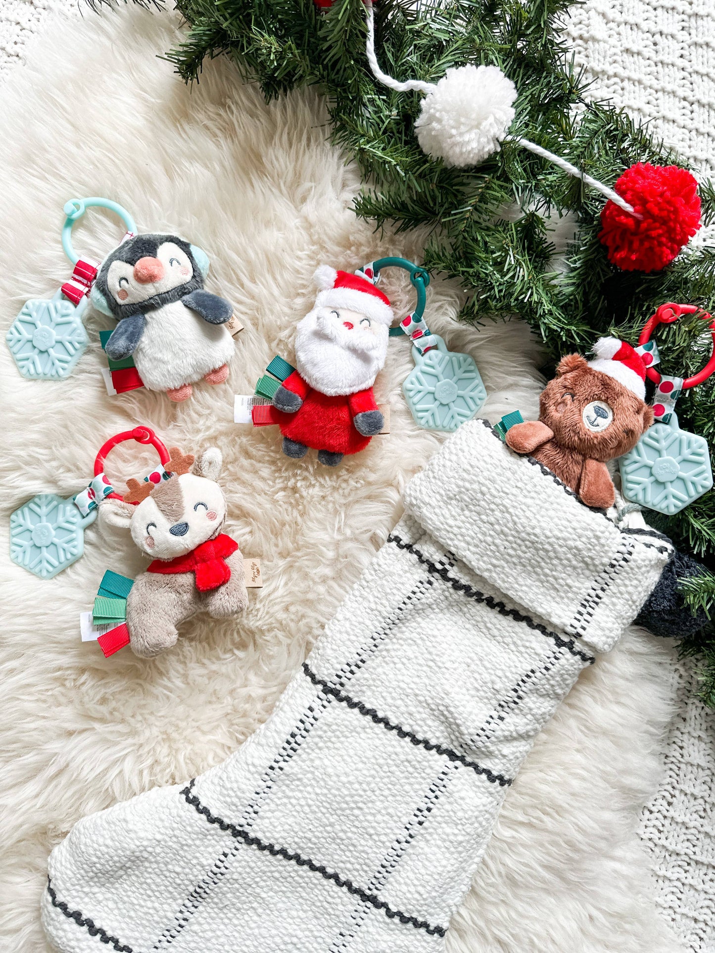 Holiday Itzy Pal™ Plush + Teether